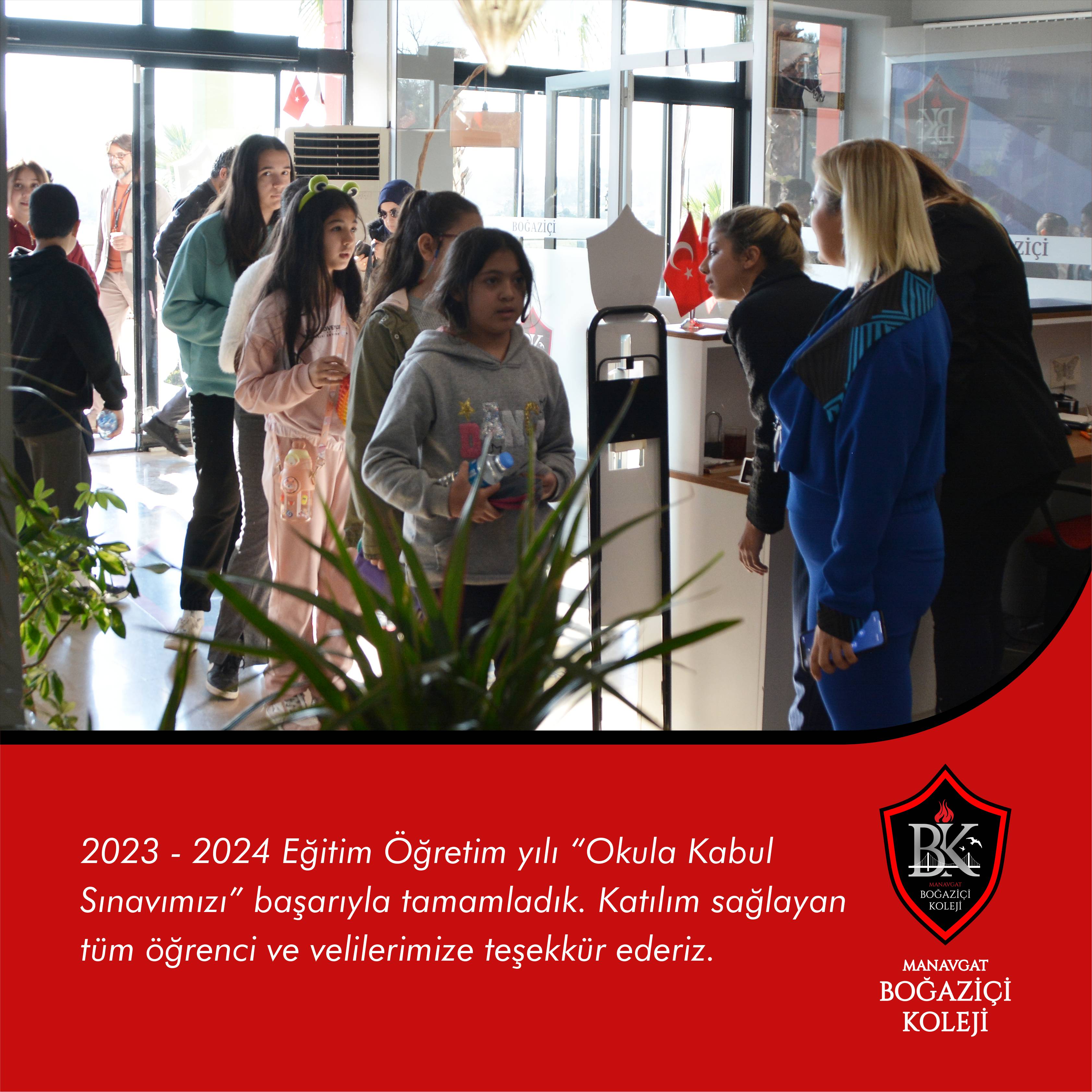 Okula Kabul Sınavımız
